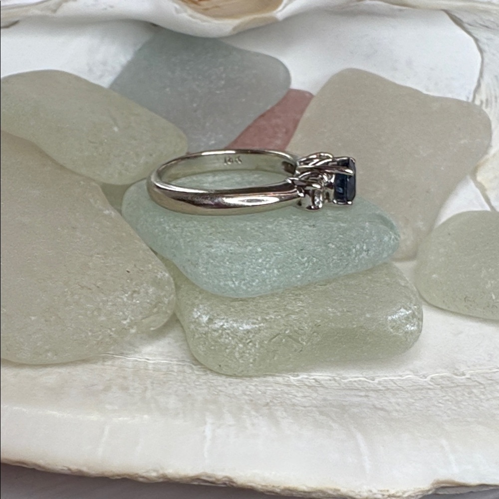 LeVian Tanzanite Diamond 18K Ring - Picture 9 of 14